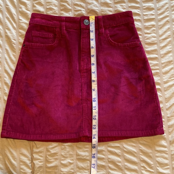 Current/Elliott corduroy mini skirt size 23 - Picture 8 of 9